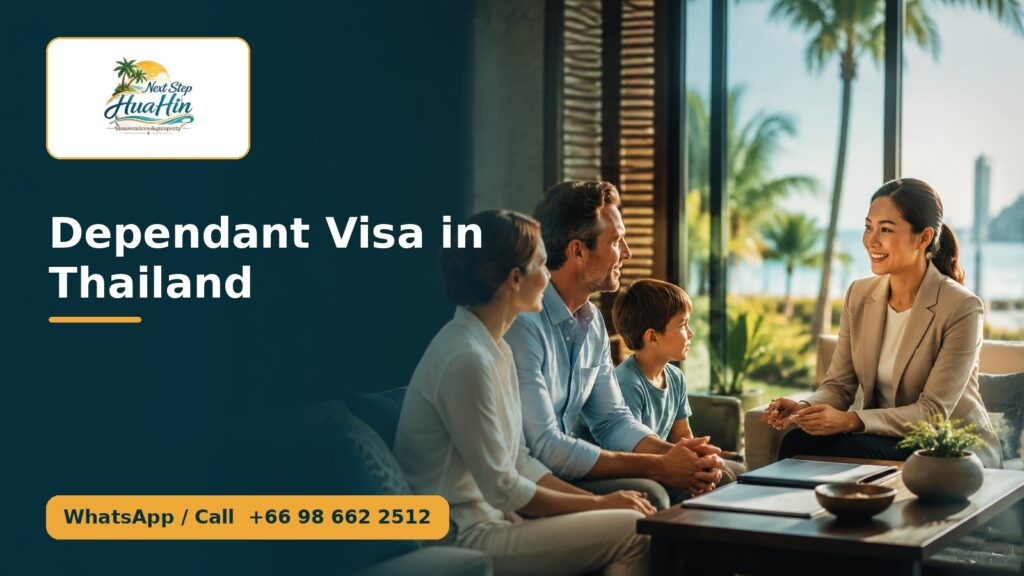 Dependant Visa in Thailand – Next Step Hua Hin