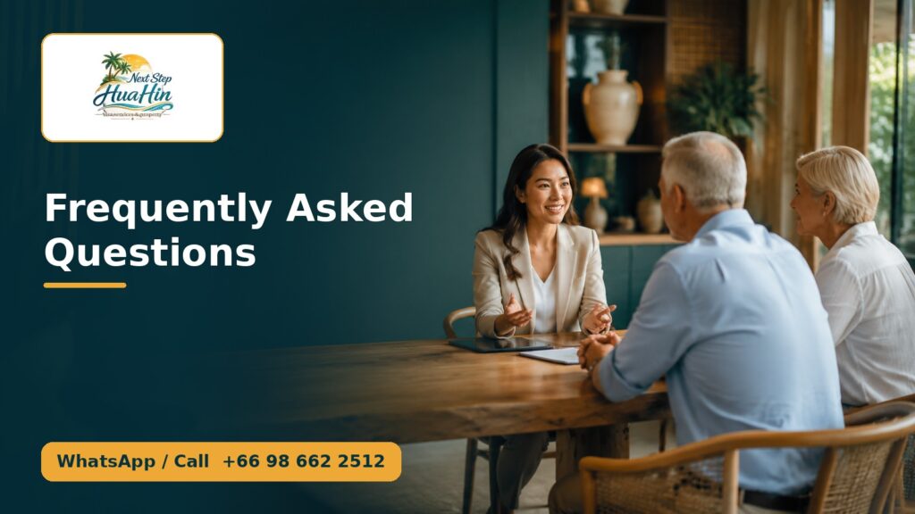 Frequently Asked Questions – Next Step Hua Hin