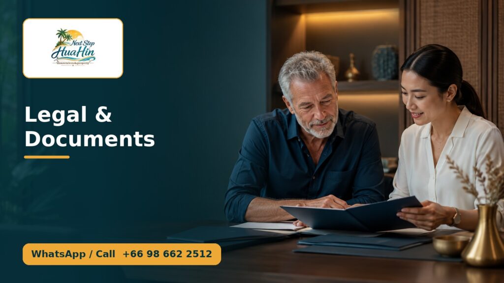 Legal & Documents – Next Step Hua Hin