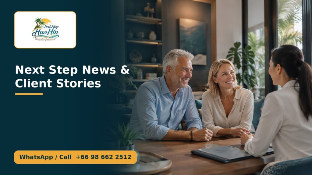 Next Step News & Client Stories – Next Step Hua Hin