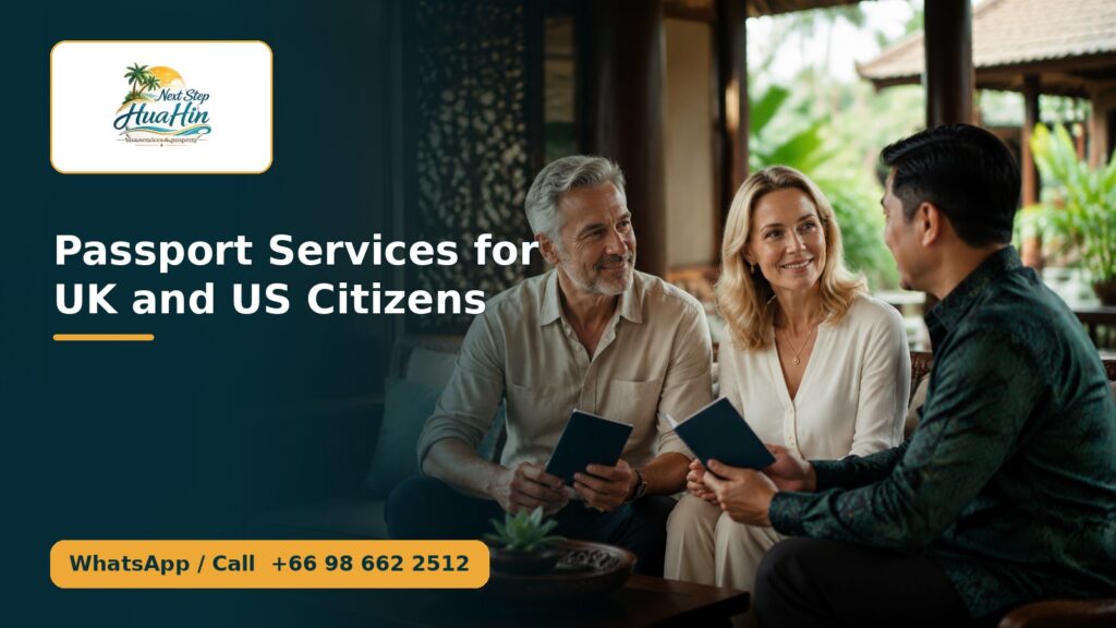 Passport Services for UK and US Citizens – Next Step Hua Hin