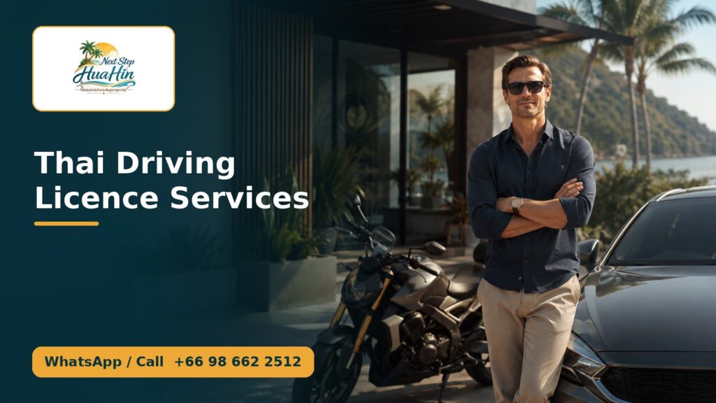 Thai Driving Licence Services – Next Step Hua Hin
