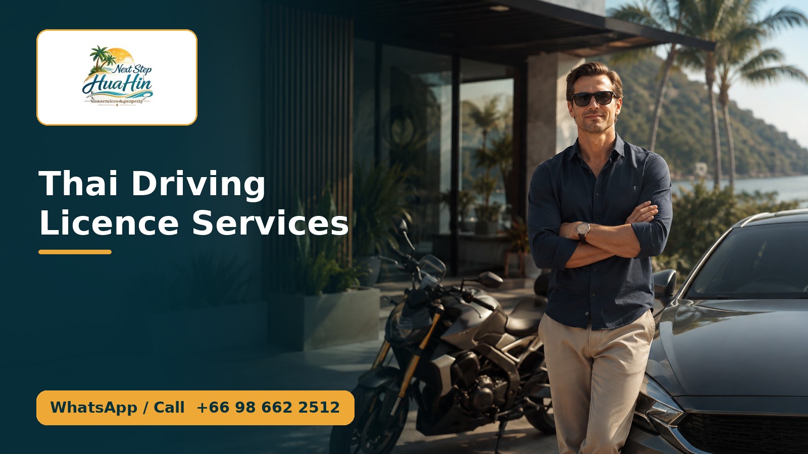 Thai driving licence assistance in Hua Hin