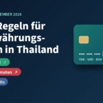 Neue Regeln für Mehrwährungskonten in Thailand 2026: PromptPay-QR ja, Abhebungen an thailändischen Geldautomaten nein, neue Tageslimits