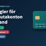 Nya regler för flervalutakonton i Thailand 2026: PromptPay-QR ja, uttag i thailändska bankomater nej, nya dagliga gränser