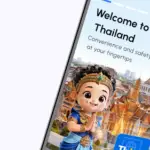 Official screenshot of the THIM app by Thailand Immigration Bureau (Royal Thai Police)
